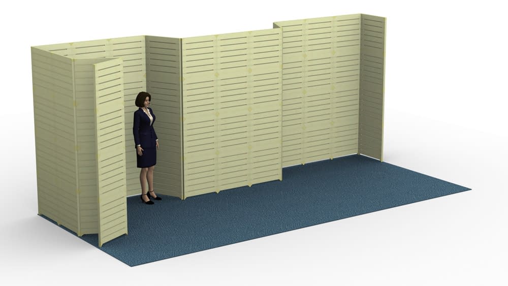 Vegas Kit PLUS — Modular 10×20 or Dual 10×10 Trade Show Display with Lights & CasesSave $300. - Image 4