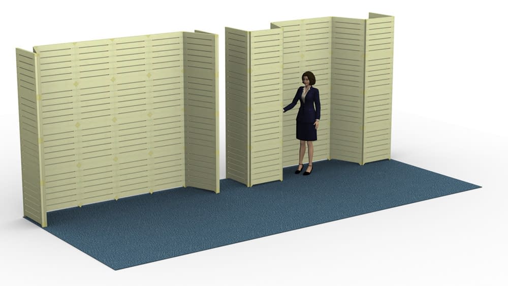 Vegas Kit PLUS — Modular 10×20 or Dual 10×10 Trade Show Display with Lights & CasesSave $300. - Image 2